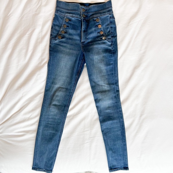 Express High Waisted Skinny Jeans